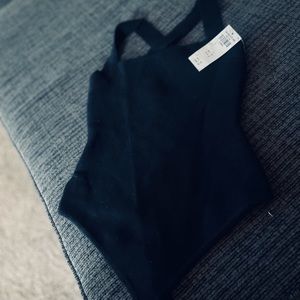 Abercrombie and Fitch Black Body Suit